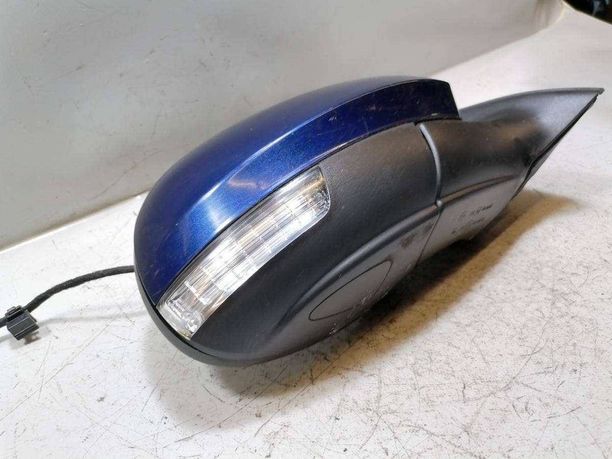 VW Tiguan 1 5N original Au&szlig;enspiegel rechts LD5Q Shadowblue elektrisch verstellbar Bj.2009